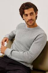 Rails- Smith Thermal Long Sleeve- Heather Grey