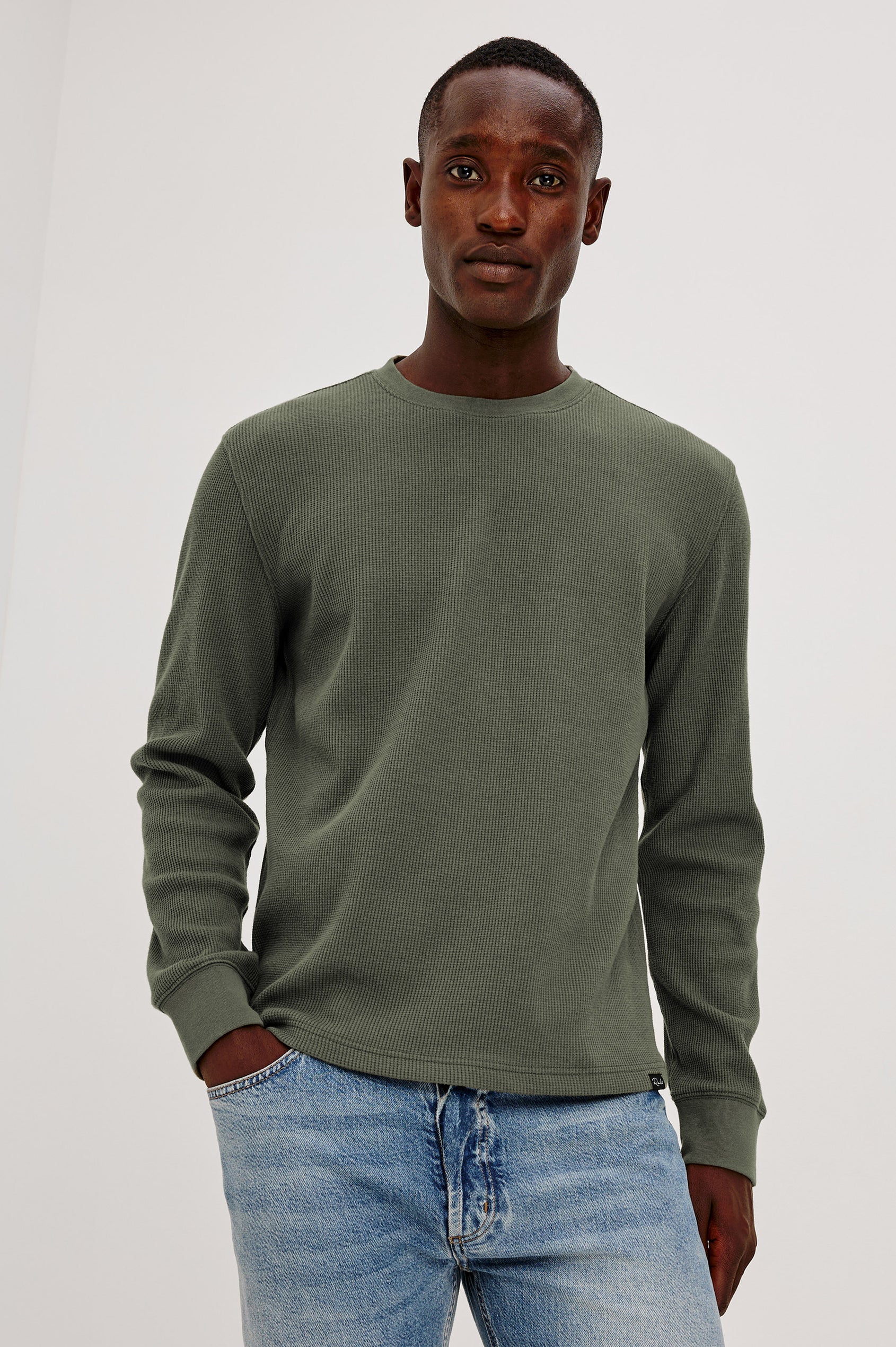 Rails- Smith Thermal Long Sleeve- Pine Needle