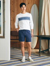 Faherty - The Essential Drawstring Short - Washed Navy