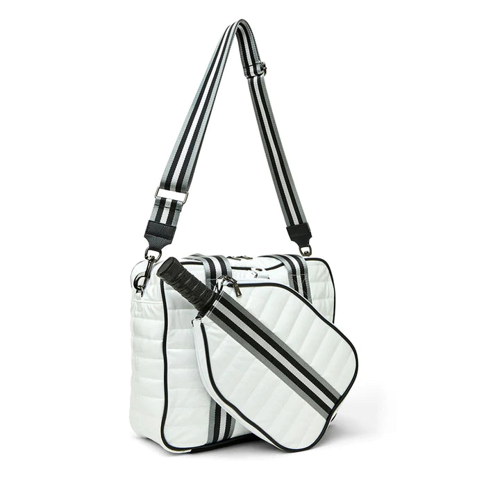 Think Royln - Sporty Spice Pickleball Bag - White Patent