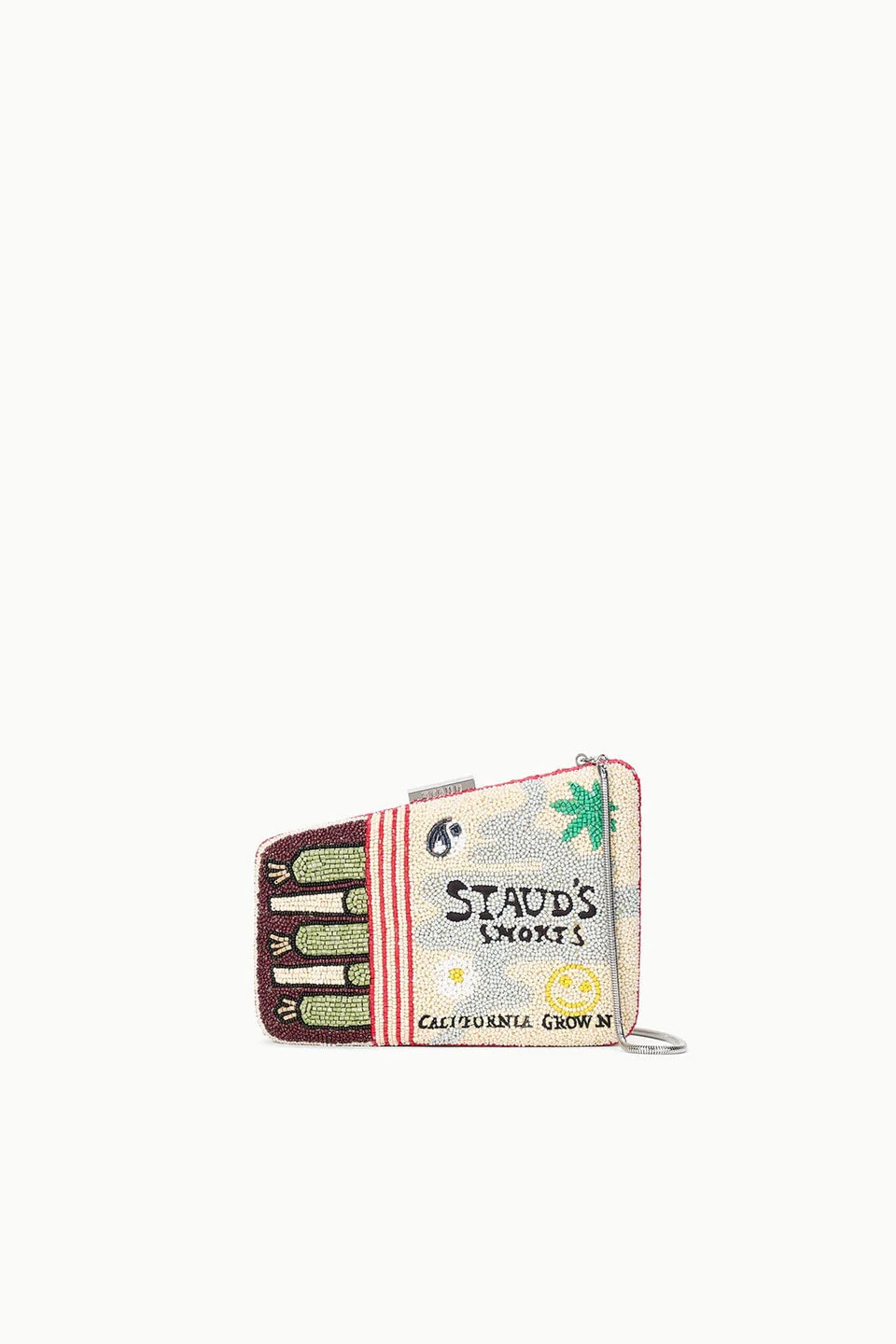 STAUD - Carmella Beaded Clutch - California Grown
