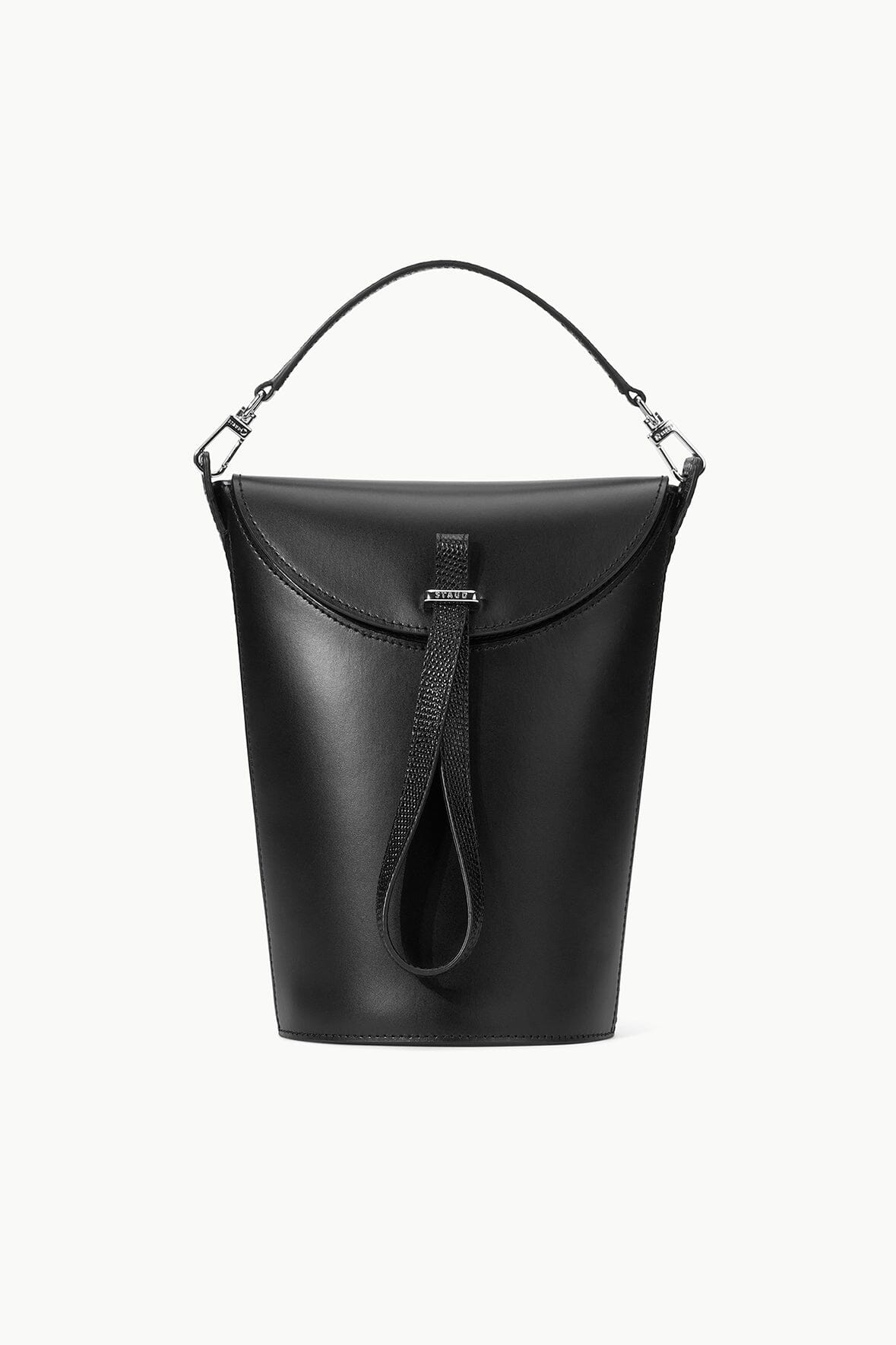 STAUD - Phoebe Convertible Bucket Bag - Black