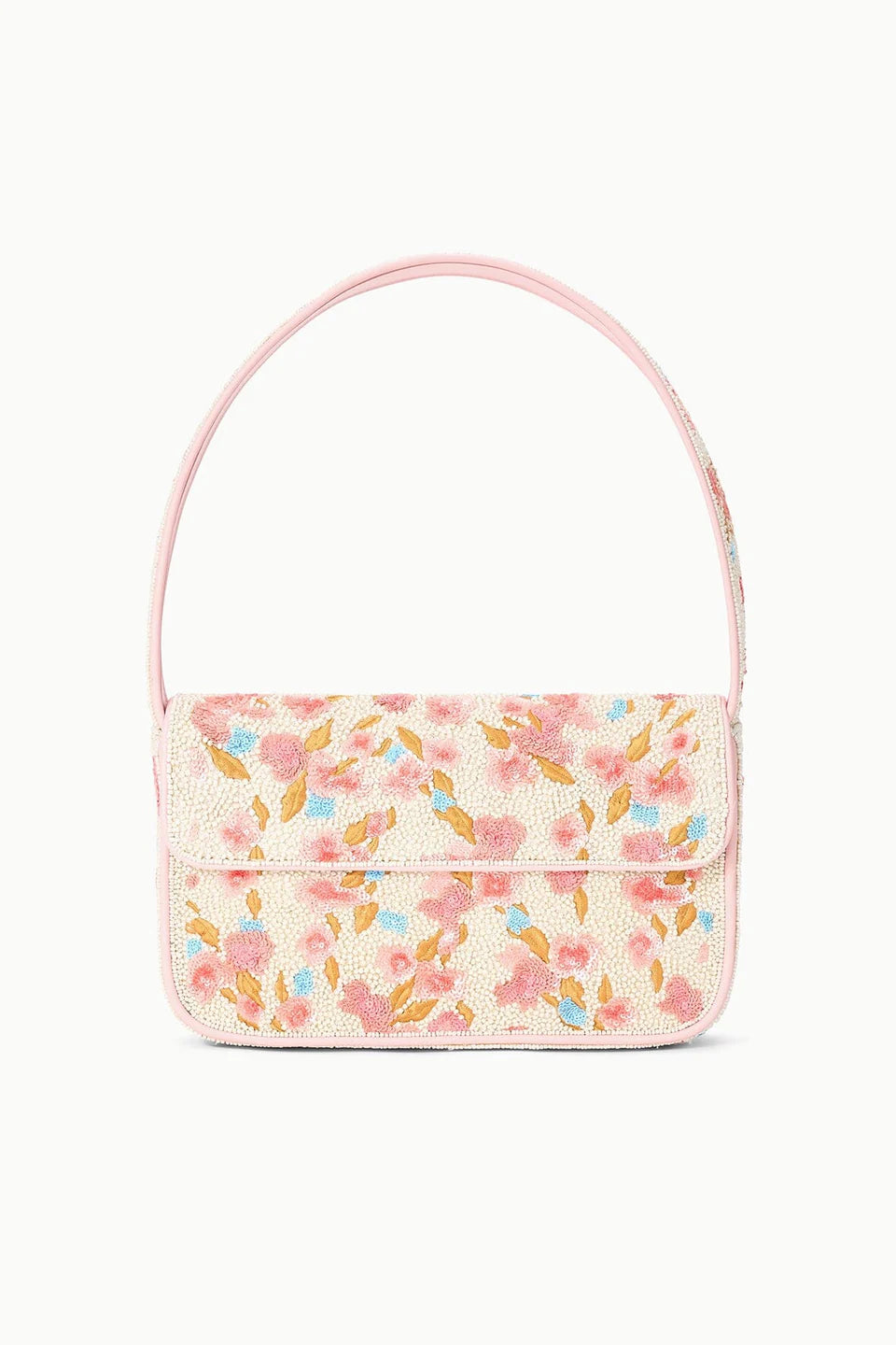 STAUD - Tommy Beaded Bag - Spring Day
