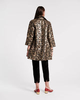 Frances Valentine - Cornelia Jacquard Swing Jacket - Anenome Jacquard