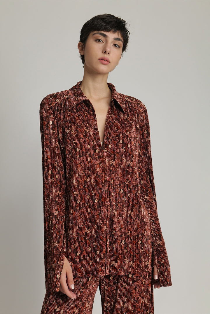 Sabina Musayev - Faith Top - Ruby Print