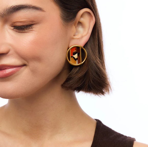 Brackish - Kaycee Circle Earring