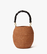 Clare V. - Pot de Miel w/ Bamboo Handle Bag - Dulce de Leche
