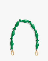 Clare V. - Shortie Strap - Emerald Sardine