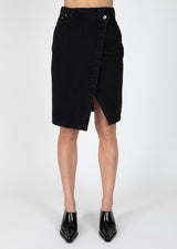 Derek Lam 10 Crosby - Aine Asymmetrical Denim Skirt - Forsyth