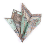 Sabina Savage - The Celestial Steed Silk Twill 42 - Celadon/Salt