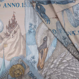 Sabina Savage - The Glass Swan Cashmere Shawl 135 - Crystal/Calcite