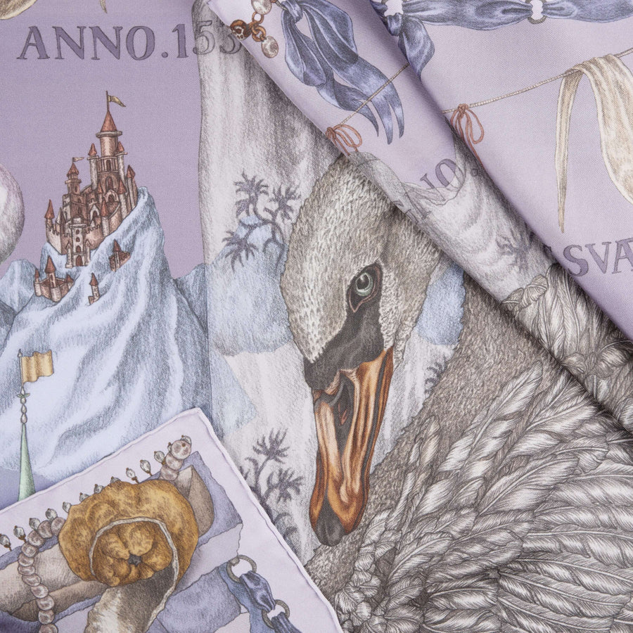 Sabina Savage - The Glass Swan Silk Twill 90 - Iris/Opal