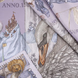Sabina Savage - The Glass Swan Silk Twill 90 - Iris/Opal