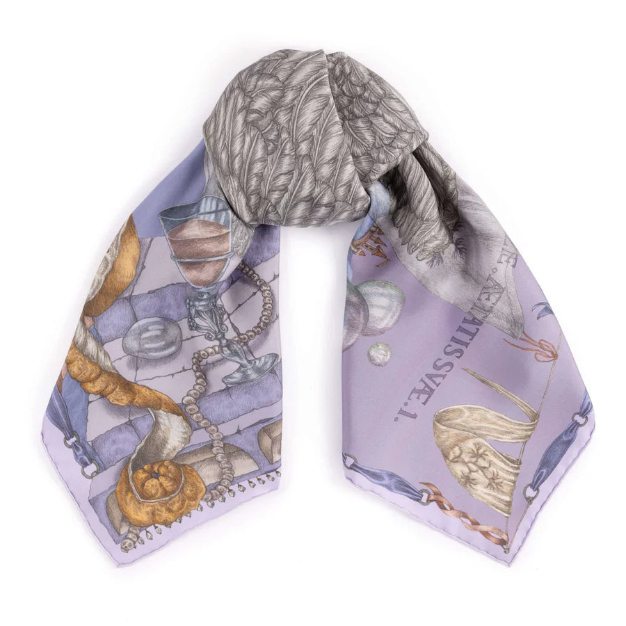Sabina Savage - The Glass Swan Silk Twill 90 - Iris/Opal