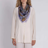 Sabina Savage - The Glass Swan Silk Twill 90 - Iris/Opal