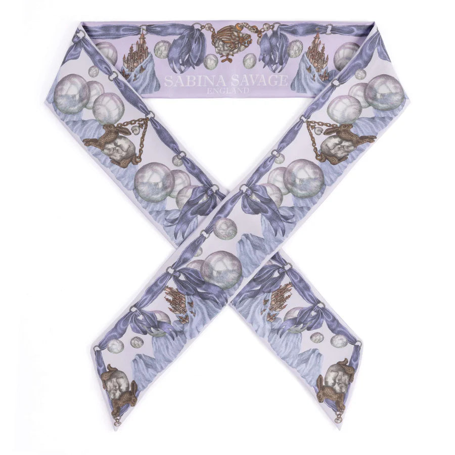 Sabina Savage - The Glass Swan Silk Ribbon - Large