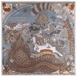 Sabina Savage - The Medici Cheetah Silk Twill 90 - Musk/Maraschino