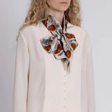 Sabina Savage - The Medici Cheetah Silk Ribbon - Large