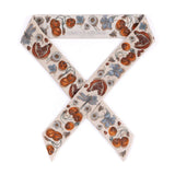 Sabina Savage - The Medici Cheetah Silk Ribbon - Small