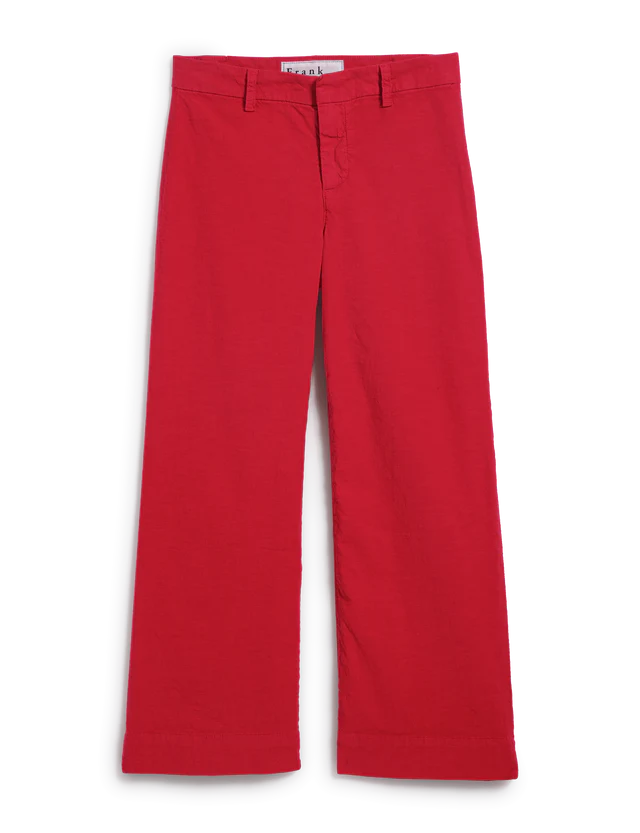 Frank & Eileen - Wexford Trouser - Double Decker Red