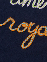 Lingua Franca - American Royalty Crewneck - Navy