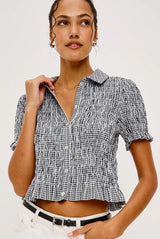Rails - Alton Shirt - Black Gingham