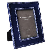 ADDISON ROSS - Bobbin Lacquer Photo Frame 5x7 -  Navy