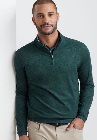 Peter Millar - Ardent Air Performance Quarter-Zip - Nordic Pine