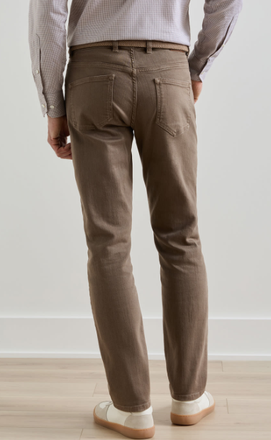 Peter Millar - Fairfield Garment Dyed Denim - Ash Brown