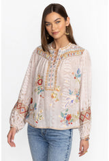 Johnny Was - Forest Fern Blouse - Grove