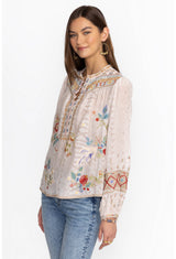 Johnny Was - Forest Fern Blouse - Grove