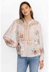 Johnny Was - Forest Fern Blouse - Grove