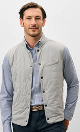 Bauer Top Shelf Quilted Vest - Gray