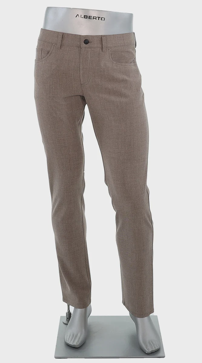 Alberto P1437 Brushed Ceramica Beige Pant