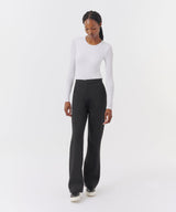 ATM - Ponte Straight Leg Pant - Black