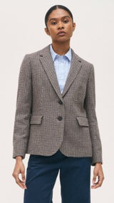ROSSO35 - Women's Single Breasted 2 Button Blazer