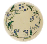 John Derian - Mirror Button - Blue Garland