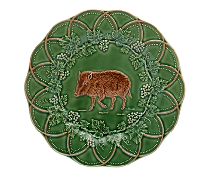 Bordallo Pinheiro - Woods Snack Plate - Boar