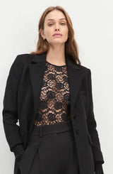 Favorite Daughter - Heart of a Woman Bodysuit - Black