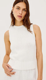 Rails - Bondi Top -  White