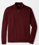 Peter Millar - 25th Anniversary Cashmere Quarter-Zip Sweater - Bordeaux