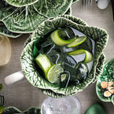 Bordallo Pinheiro Pitcher in Cabbage Natural