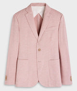 Bugatchi - Houndstooth Two-Button Blazer - Pink