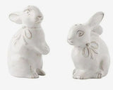 Juliska - Clever Creatures - BunnySalt & Pepper - Whitewash