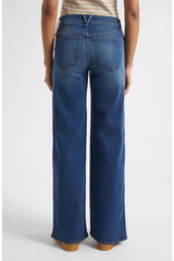 Veronica Beard- Taylor Mid Rise Wide Leg- North Star