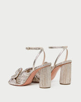 Loeffler Randall- Camellia Pleated Knot Heel- Champagne