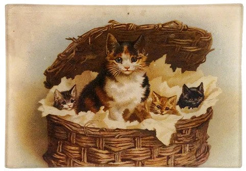 John Derian - Cat Basket 4.5 x 6.5" Mini-Tray