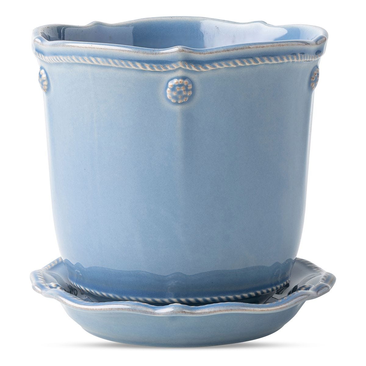 https://www.janeleslieco.com/products/juliska-berry-thread-chambray-7-planter-saucer