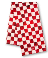 MacKenzie- Childs- Cherry Check Printed Dish Towel