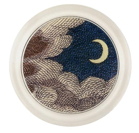 John Derian - Coaster - Clouds & Crescent Moon
